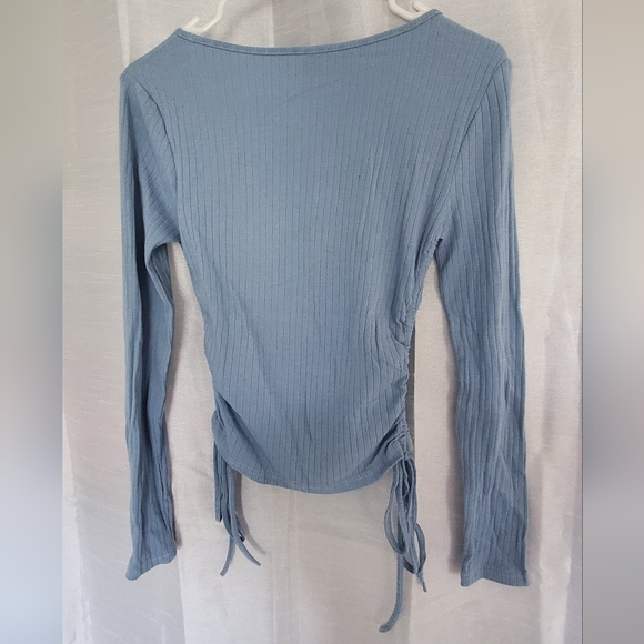 SHEIN Rouched Wrap Top | XS - Picture 3 of 3